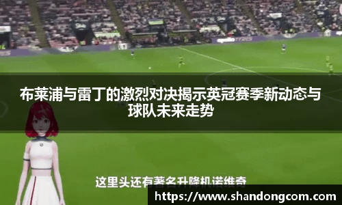 布莱浦与雷丁的激烈对决揭示英冠赛季新动态与球队未来走势